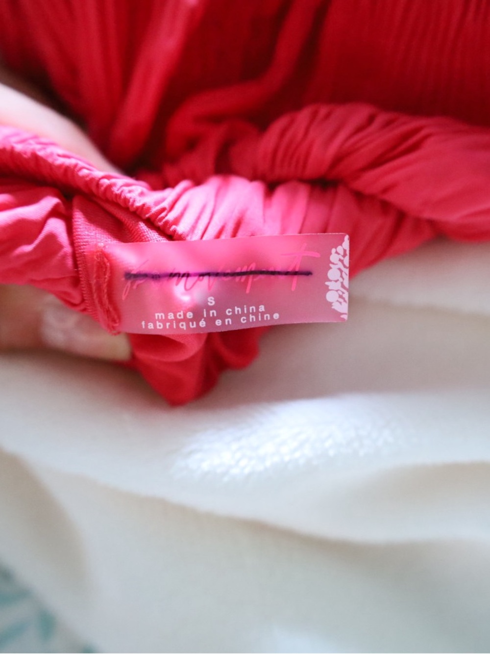 Free People Movement Shirr Enough Shorts Fuchsia Pink Women’s Size Small - Picture 8 of 10